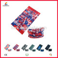 Ningbo Lingshang LSB-5454 100% poliéster Microfibre Multifuncional sem costura costume tubo bandana crânio headwear